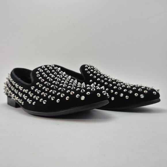 STEVE MADDEN "P-Dreemz" Metal Spiked Dress Shoes Mens Size 7 - Picture 10 of 12